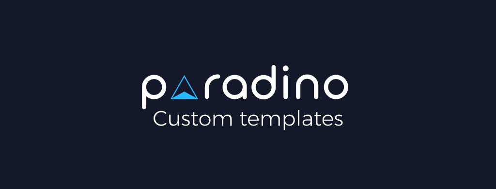 Paradino AI power file notes - Custom Templates