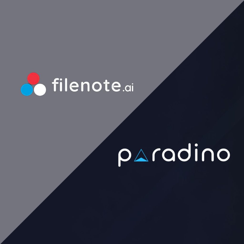 Filenote ai vs Paradino